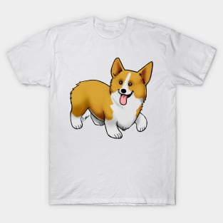 Dog - Pembroke Welsh Corgi - Tan T-Shirt